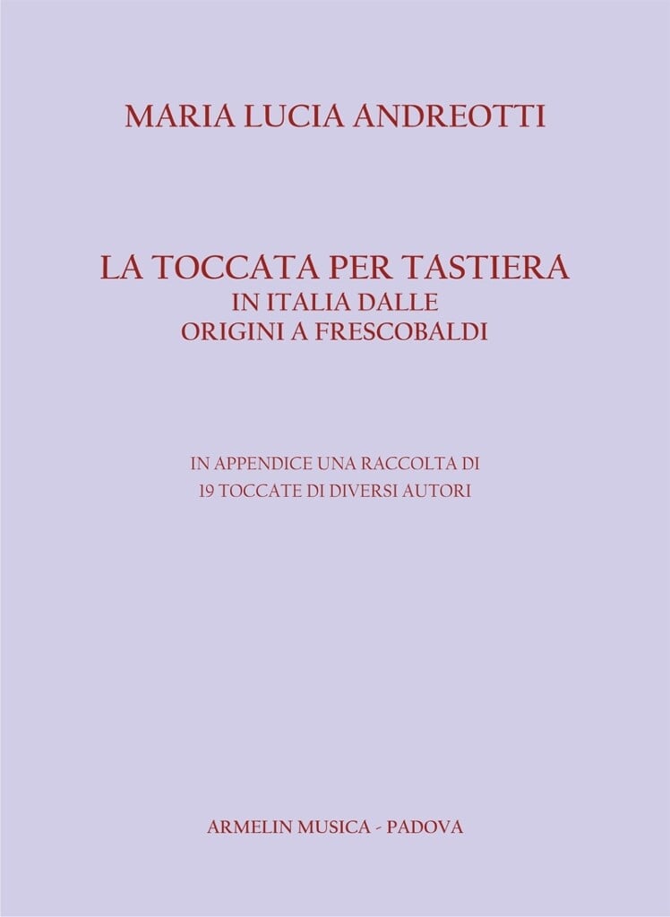 La toccata per tastiera in Italia